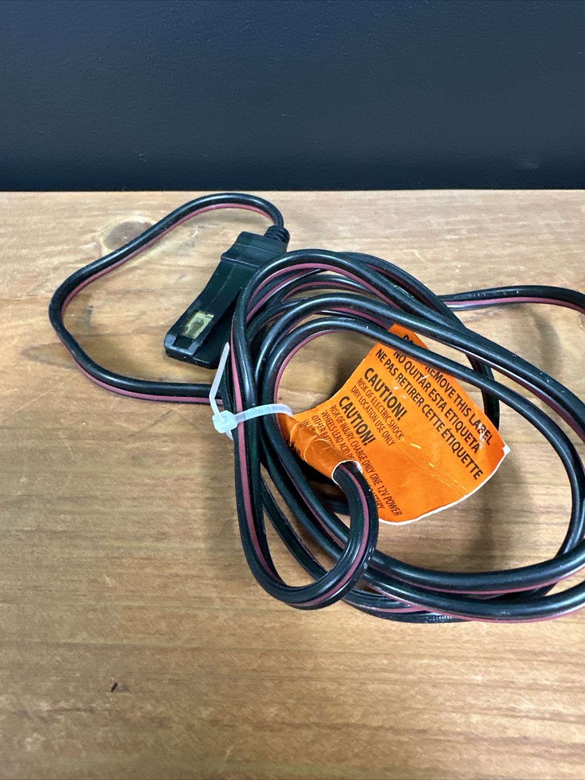 12-Volt Charger for Power Wheels Gray Battery and Orange Top Battery