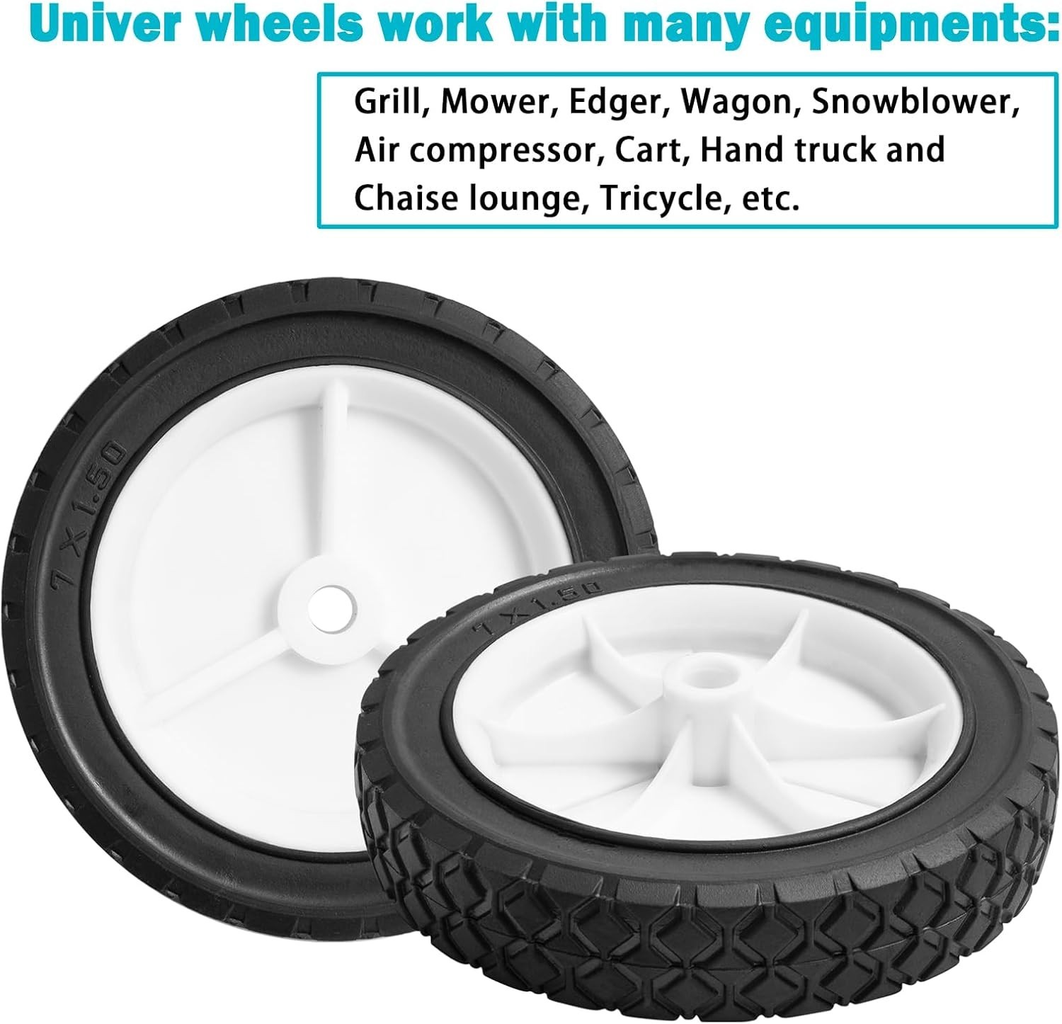 7″ Oregon 72-107 Replacement Wheel Set