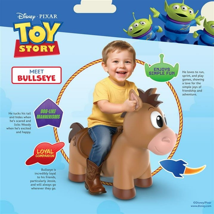 BULLSEYE RIDE ON TOY