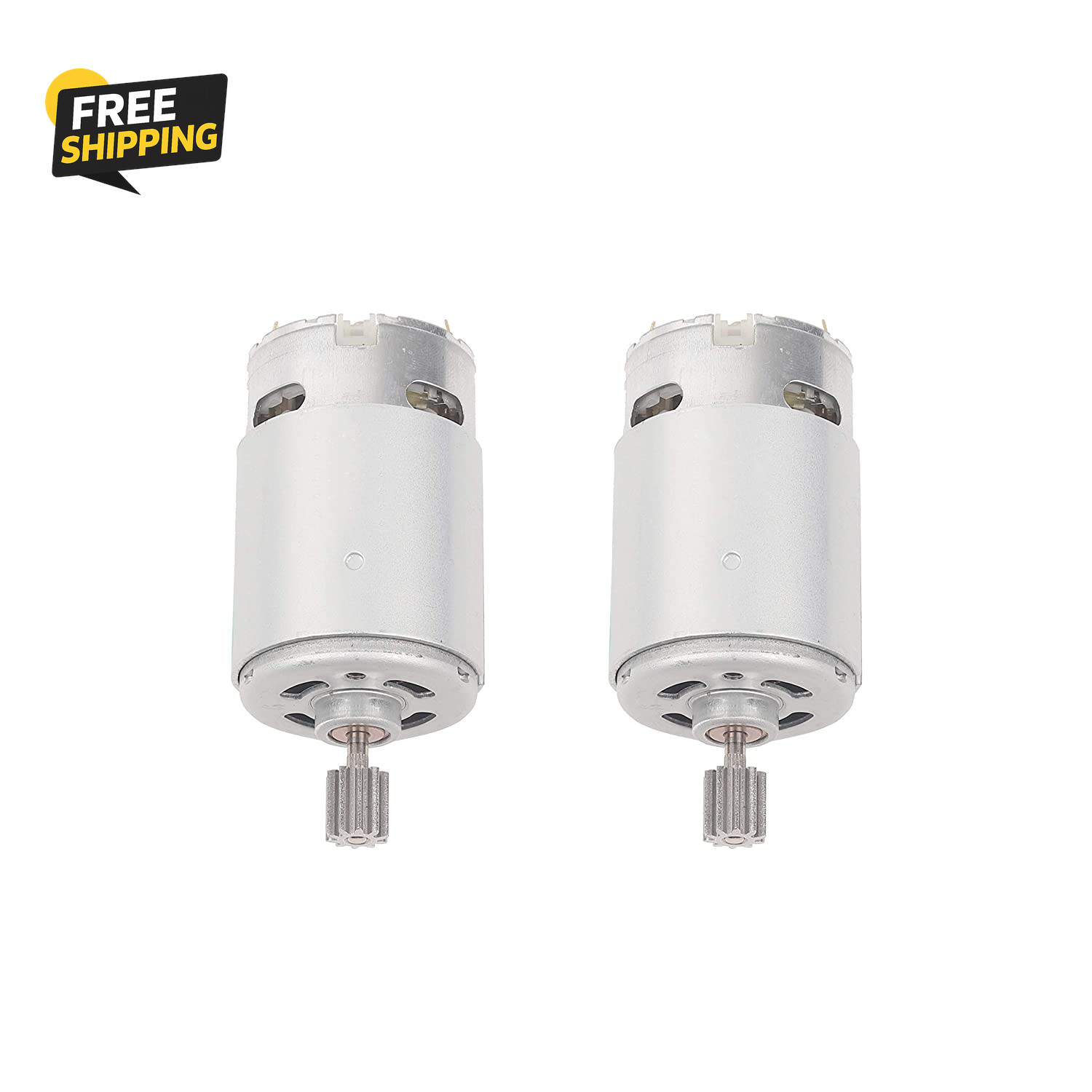 2 Pcs 550 24V 40000RPM Electric Motor for Kids Ride on Car, RS550 24 Volt