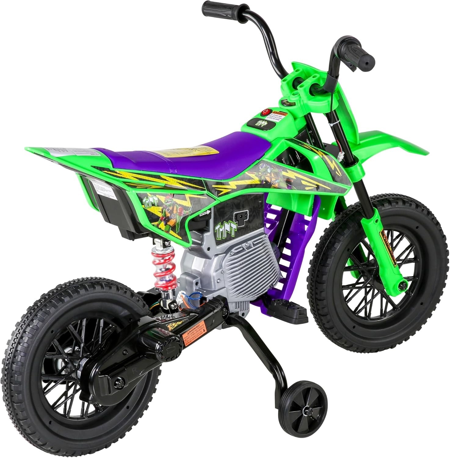 Teenage Mutant Ninja Turtles Kids Motorcycle Electric Ride-On Toy 12V 3MPH New