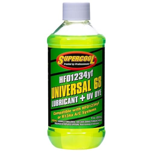48663-8D234yf EV Electric Vehicle POE 68 Viscosity with UV Dye 8oz-Pack 1