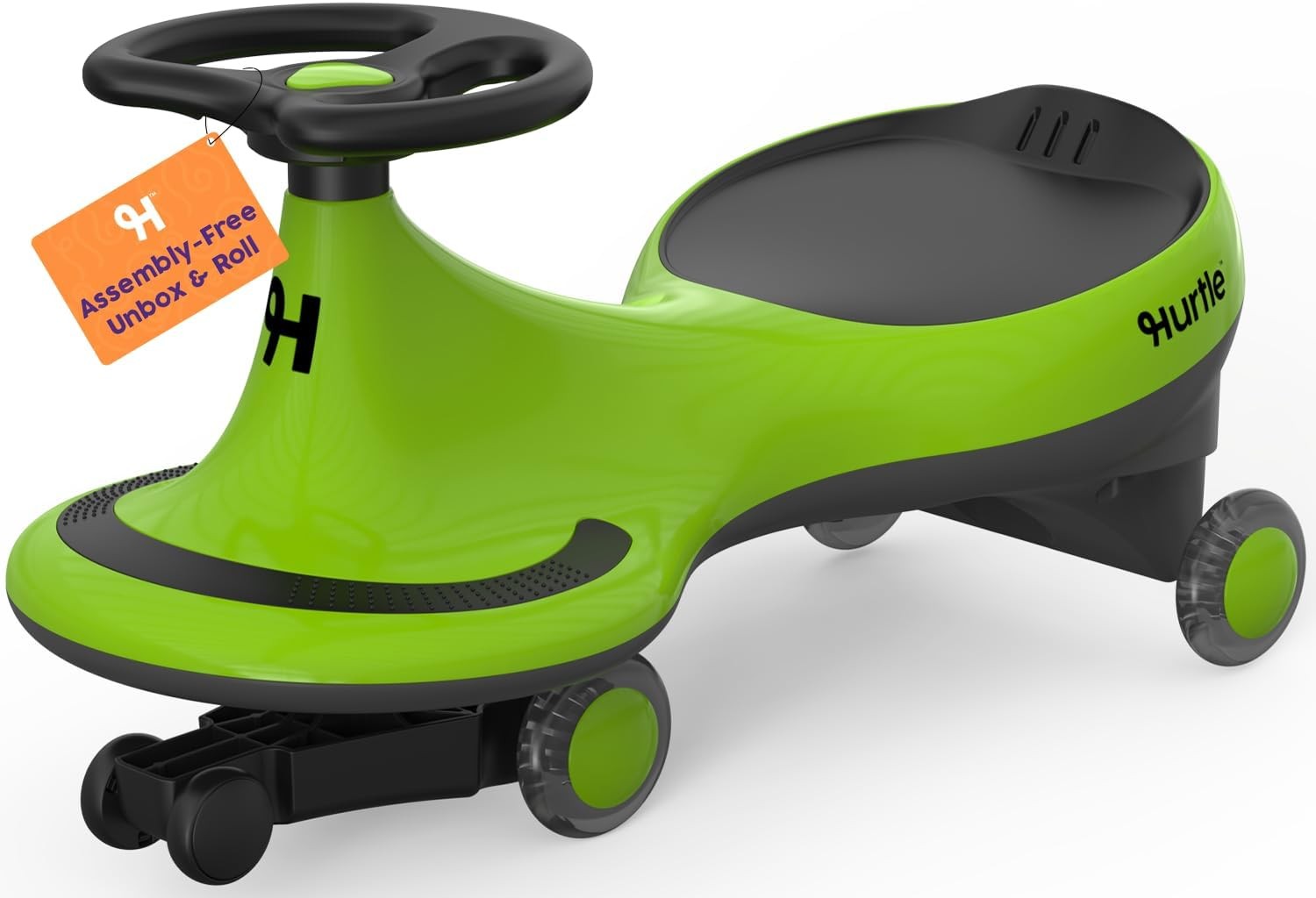 Swing Ride On Car Wiggle Car Toy Kids No Pedals Batteries/Gears Safe Toddler