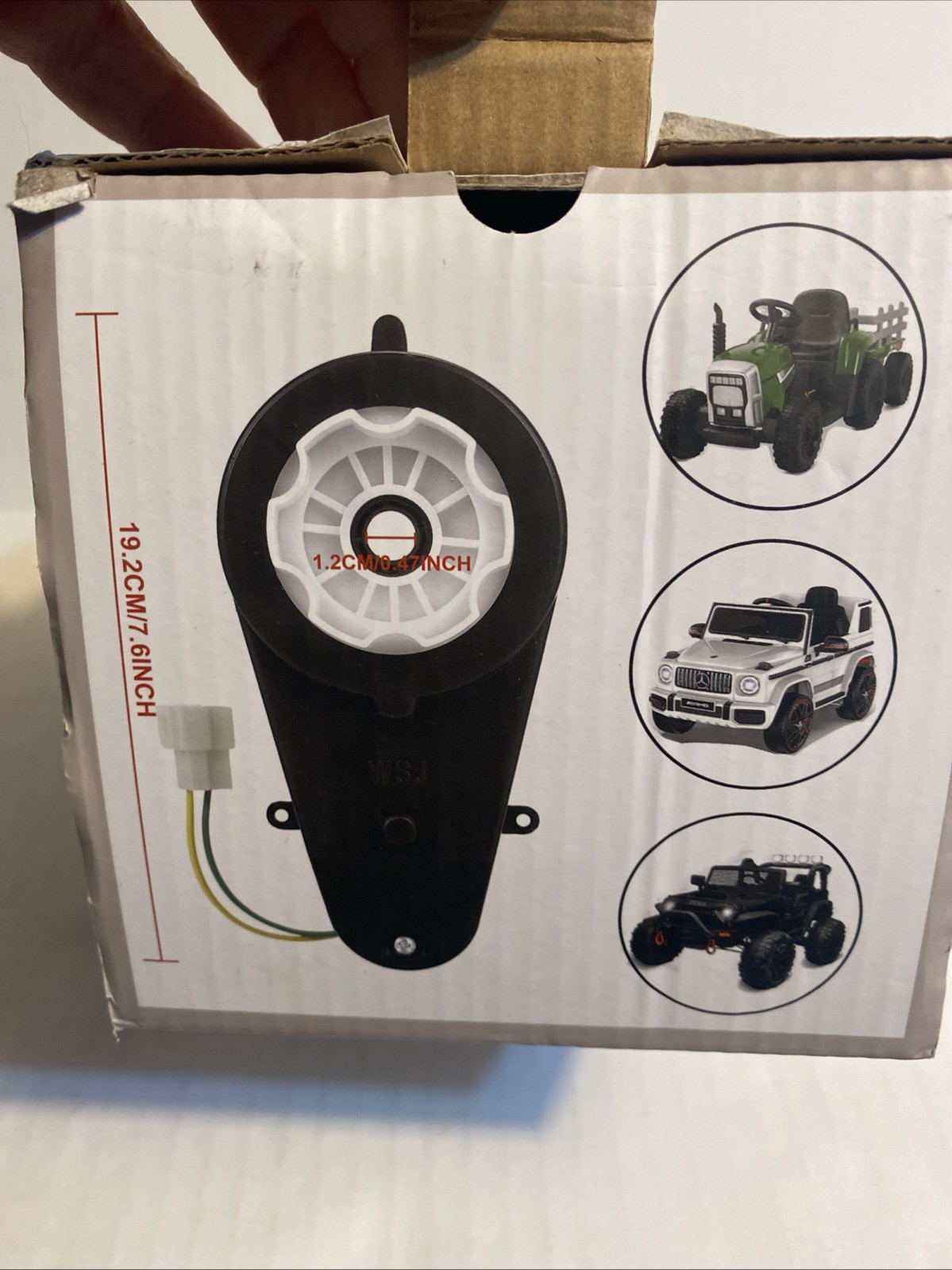 Replacement Electric Motor Gear Box For Power Wheel Ride On Toys