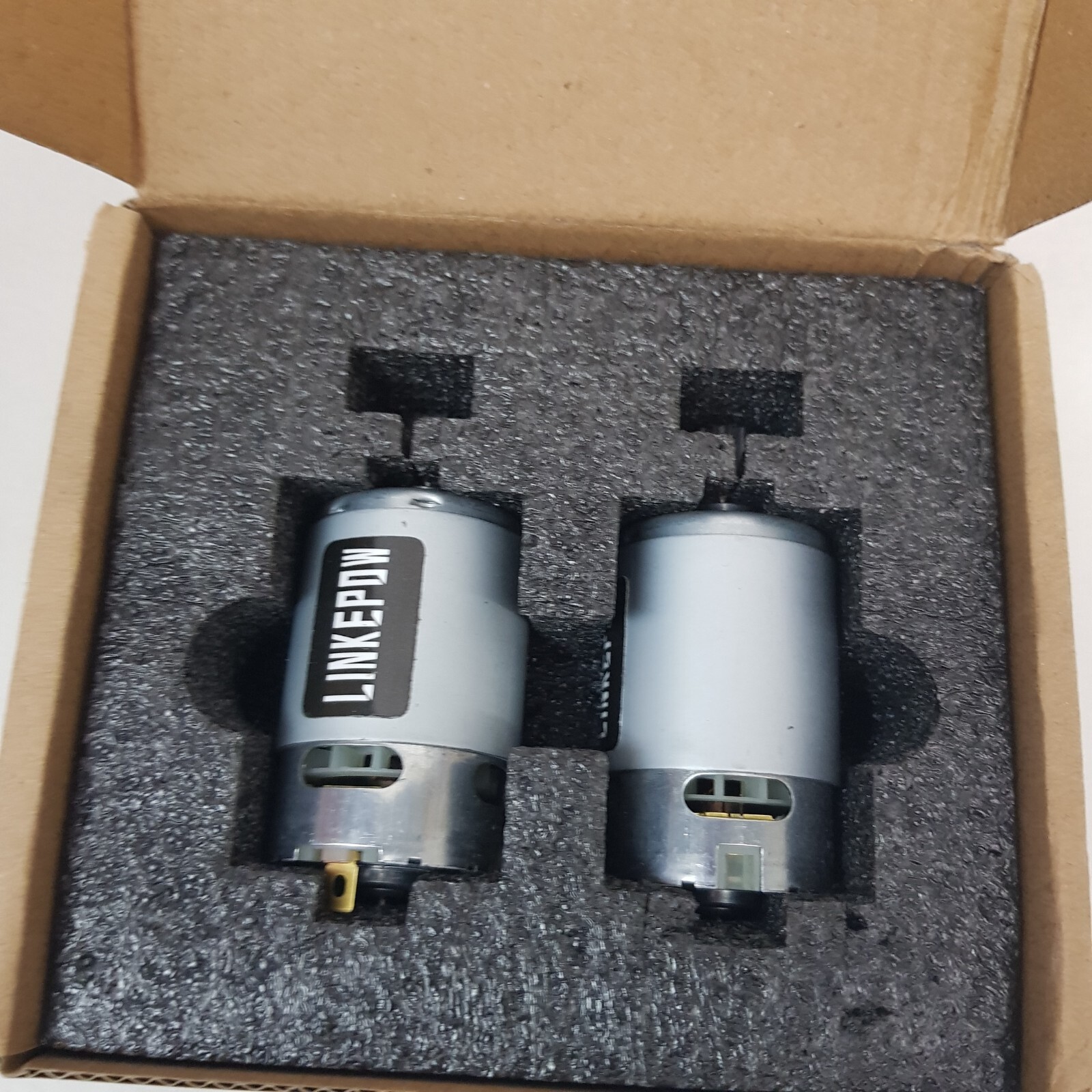 2 Pcs 550 40000RPM Electric Motor High Speed RS550 12V for Power Wheels