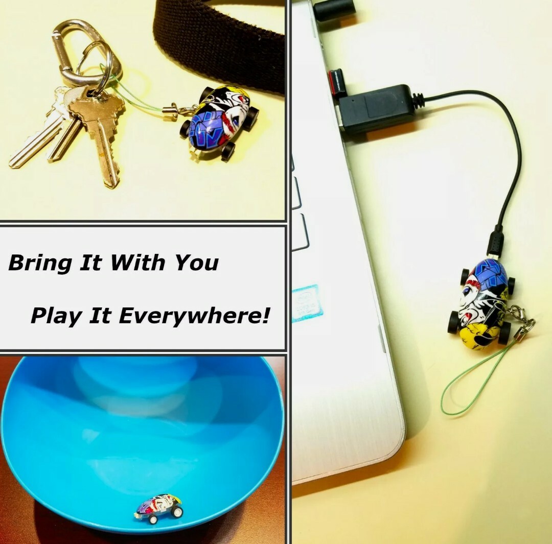 Hyper Runner – Mini. Micro Racer With High-Speed Stunts & LED Fun Lights
