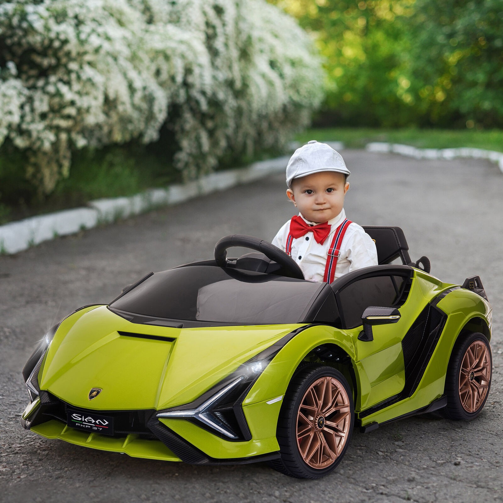 12V Electric Car for Kids 3-5 Years Toddler Ride On Toy with Remote Control