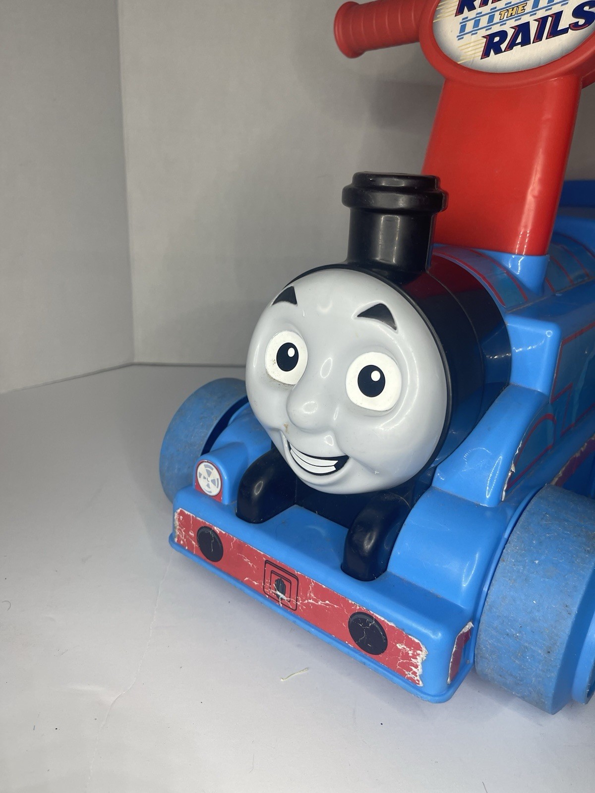 RARE Jakks Pacific Thomas The Train Tank Engine Activity Ride On Push N’ Scoot