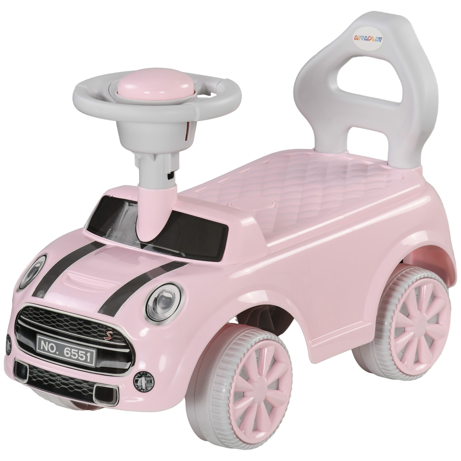 Toddler Ride on Toy, Foot to Floor Sliding Car, Pink