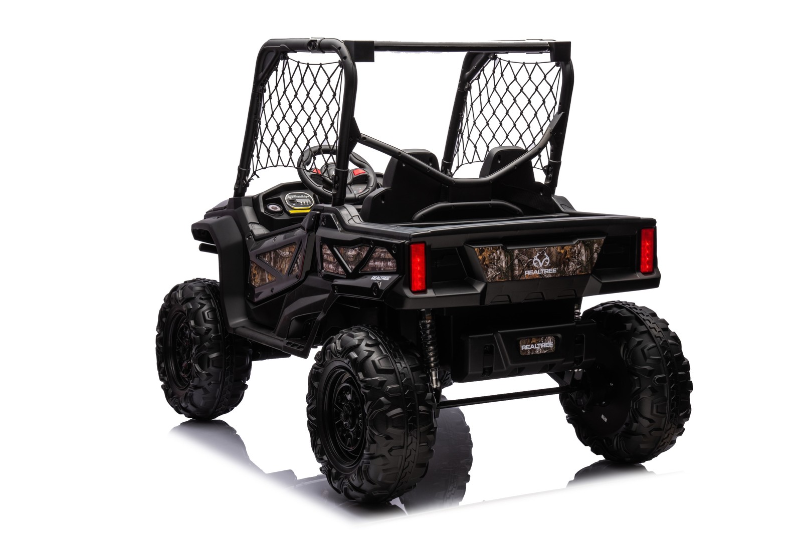 24V Realtree Camo UTV Battery-Operated Ride On Toy Remote Age 3+ Realistic