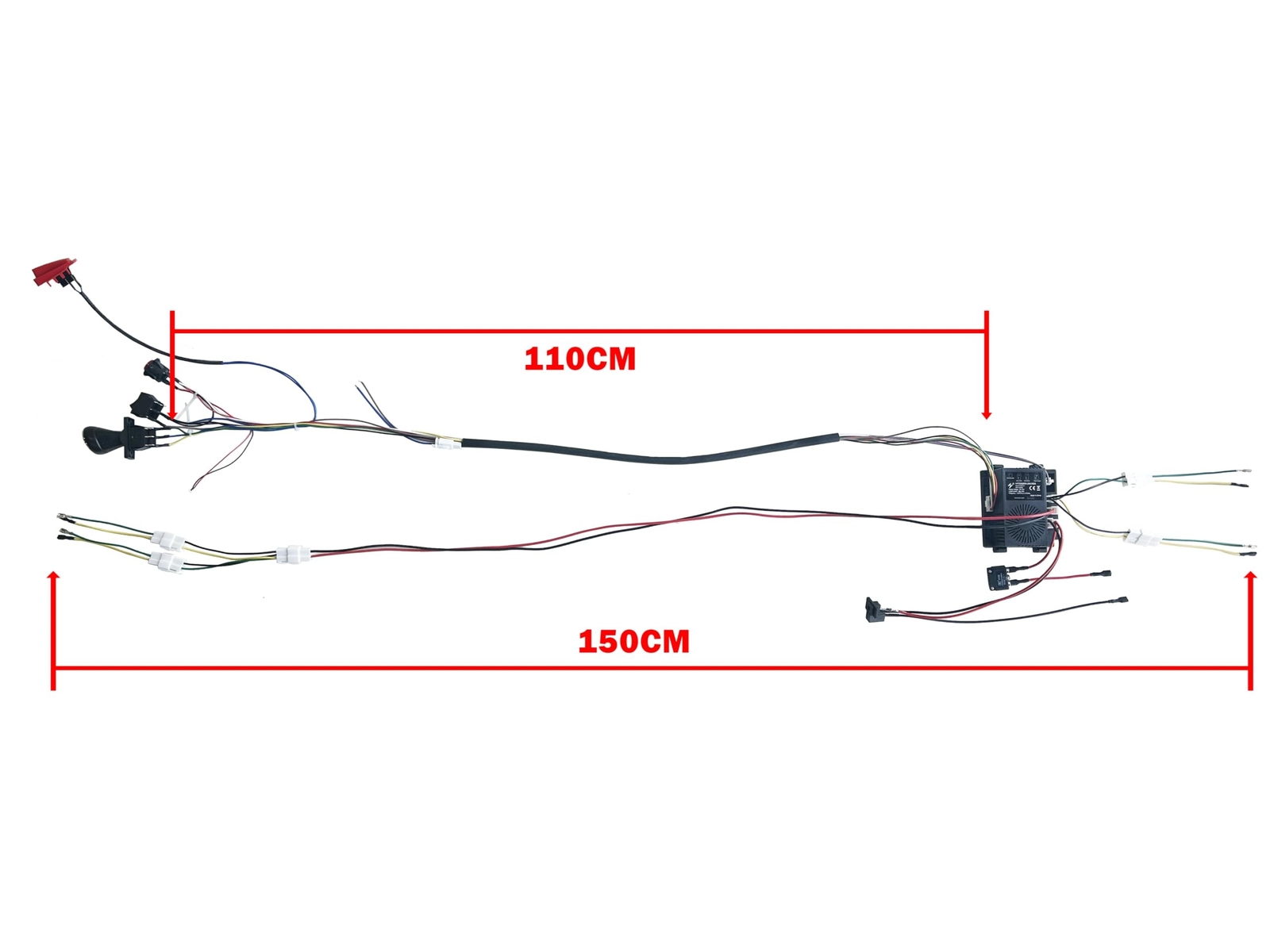 24 Volt DIY Wires Harness Conversion Kit for Kid’s Ride On Toys Car,2.4G Set …
