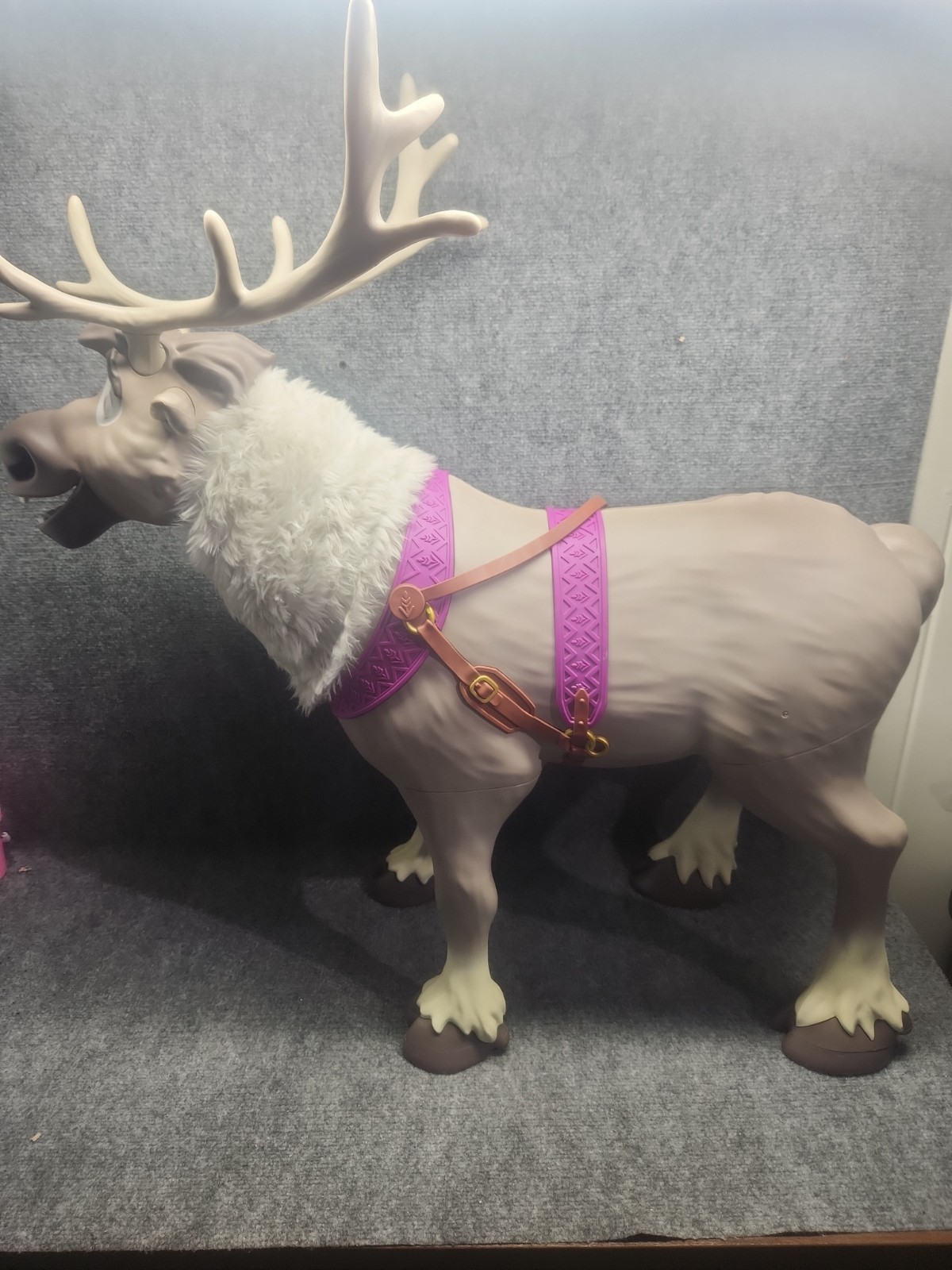 Disney Frozen 2 Playdate Sven Ride-On Reindeer Child Size Toy with Sounds