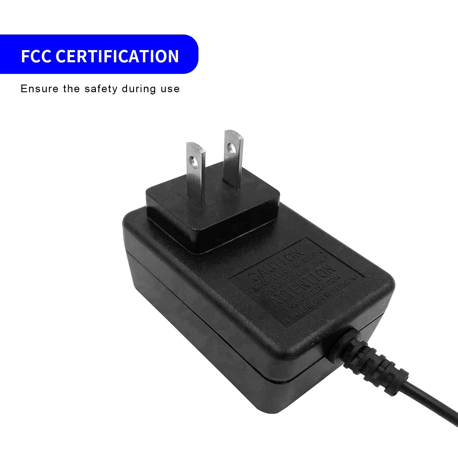 24V Charger for Ride On Car, 24 Volt Kids Battery with Charging Black