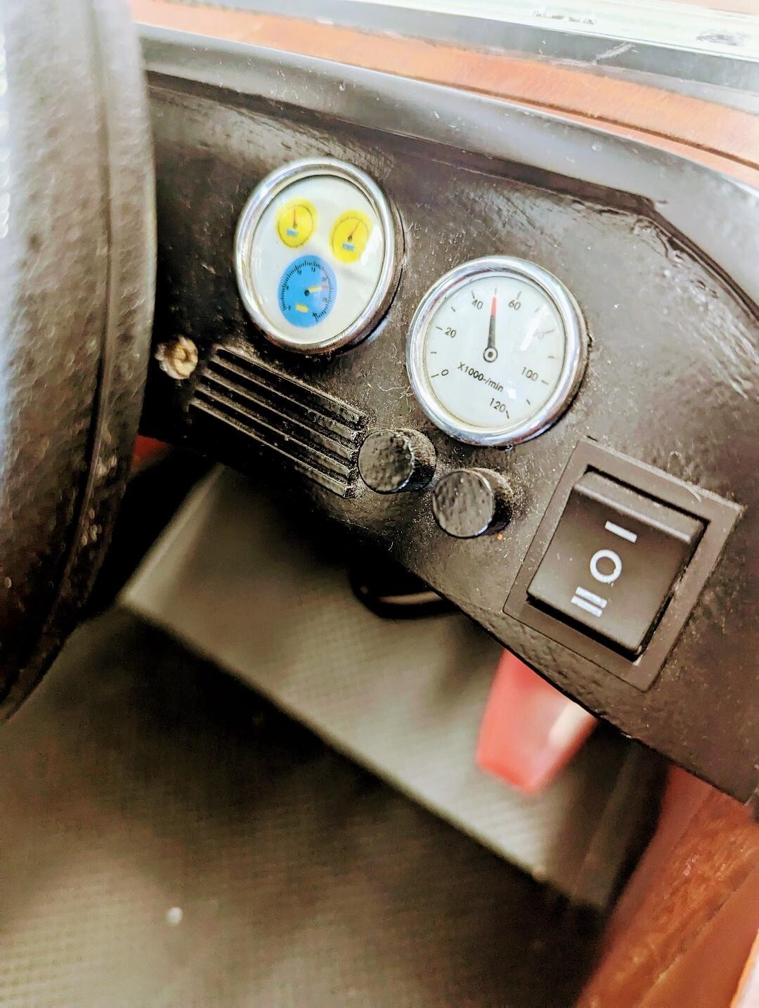 Wooden Electric Kids Car Very Rare Model 1932