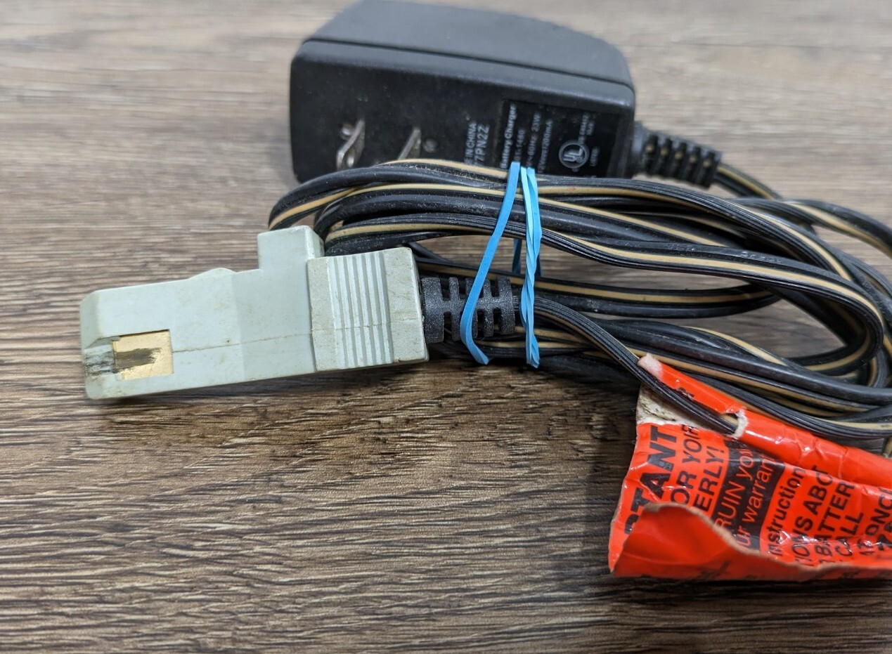 Power Wheels 12V Battery Charger Cord 00801-1480 Genuine OEM Fisher Price Tested