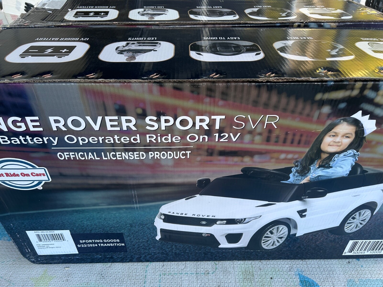 Best Ride on Cars 12V Range Rover Powered Ride-On – White
