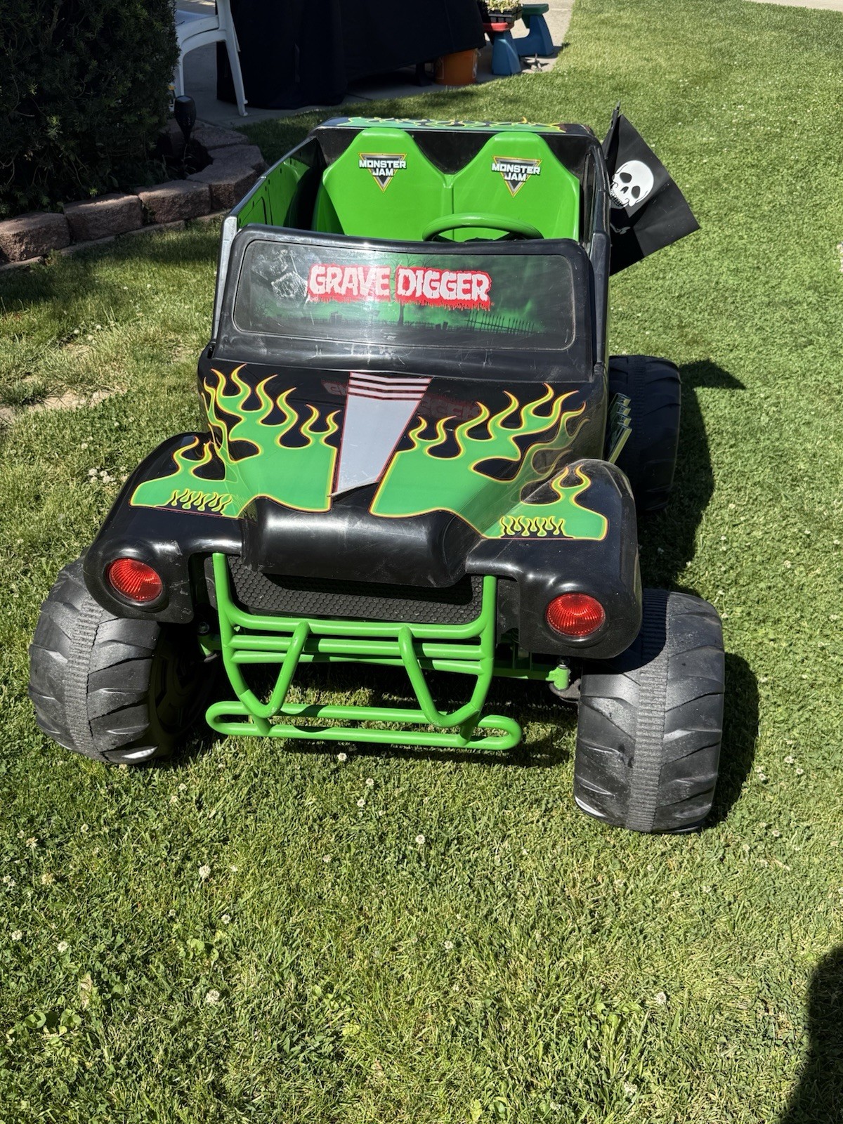 24 Volt Grave Digger Power Wheels