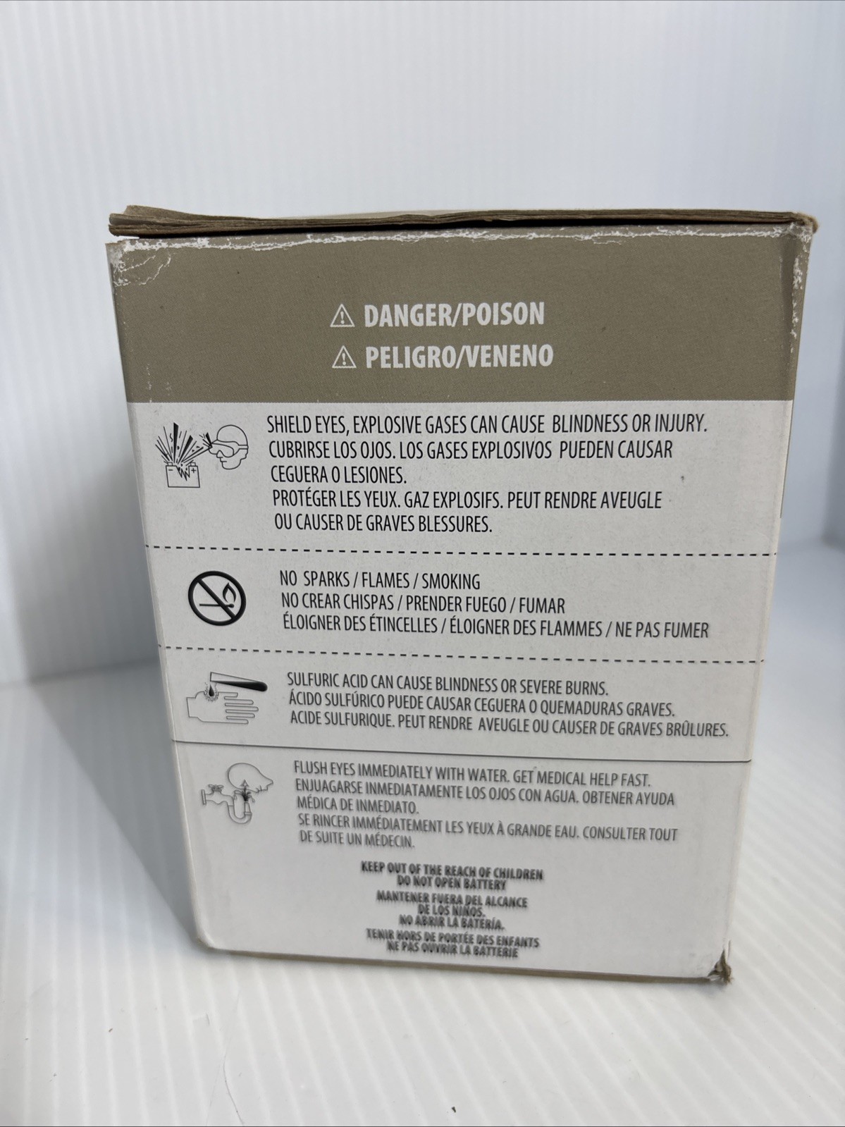 Power Wheels 12-Volt Gray Battery | Replaces 00801-0638 | OEM | Genuine