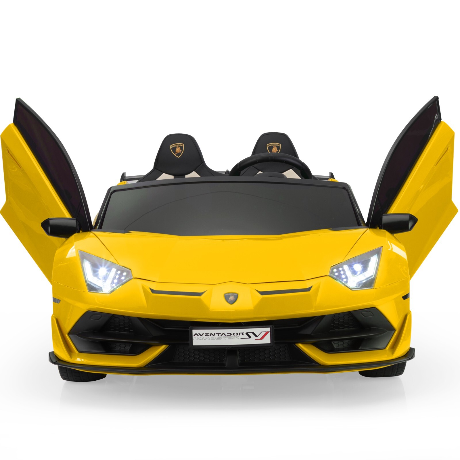 TOBBI 24V Kids Ride On Drift Car Licensed Lamborghini SVJ 2 Seater High Speed
