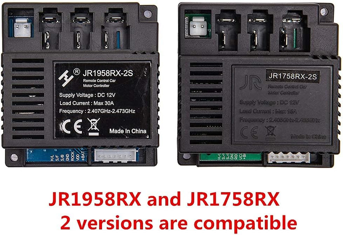 JR1958RX-2S Kids Powered Ride on car 2.4G Bluetooth Remote Control and Receiver