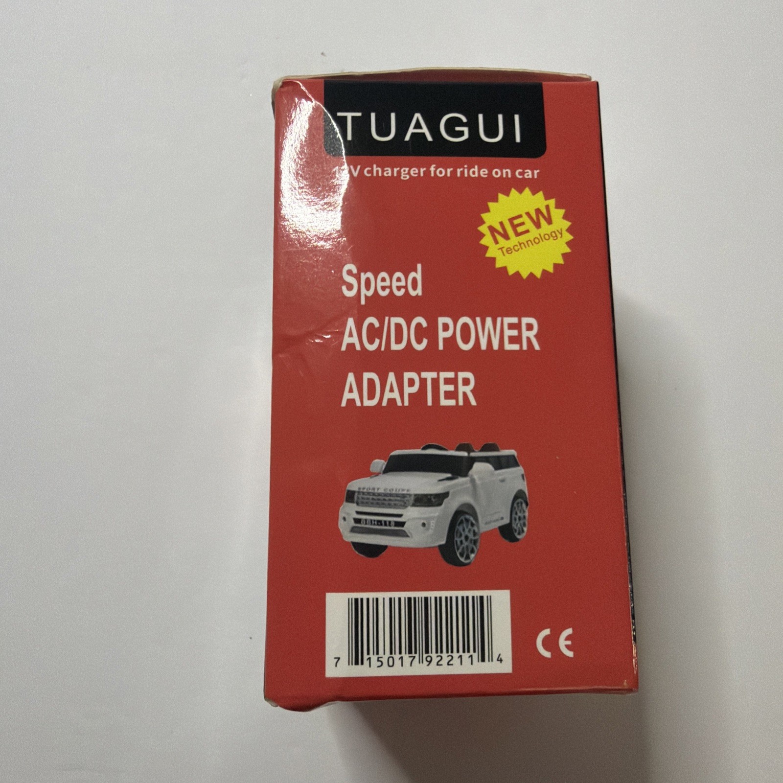 TUAGUI 12 Volt Battery Charger AC/DC Power Adapter HD290 for Ride-On Toys