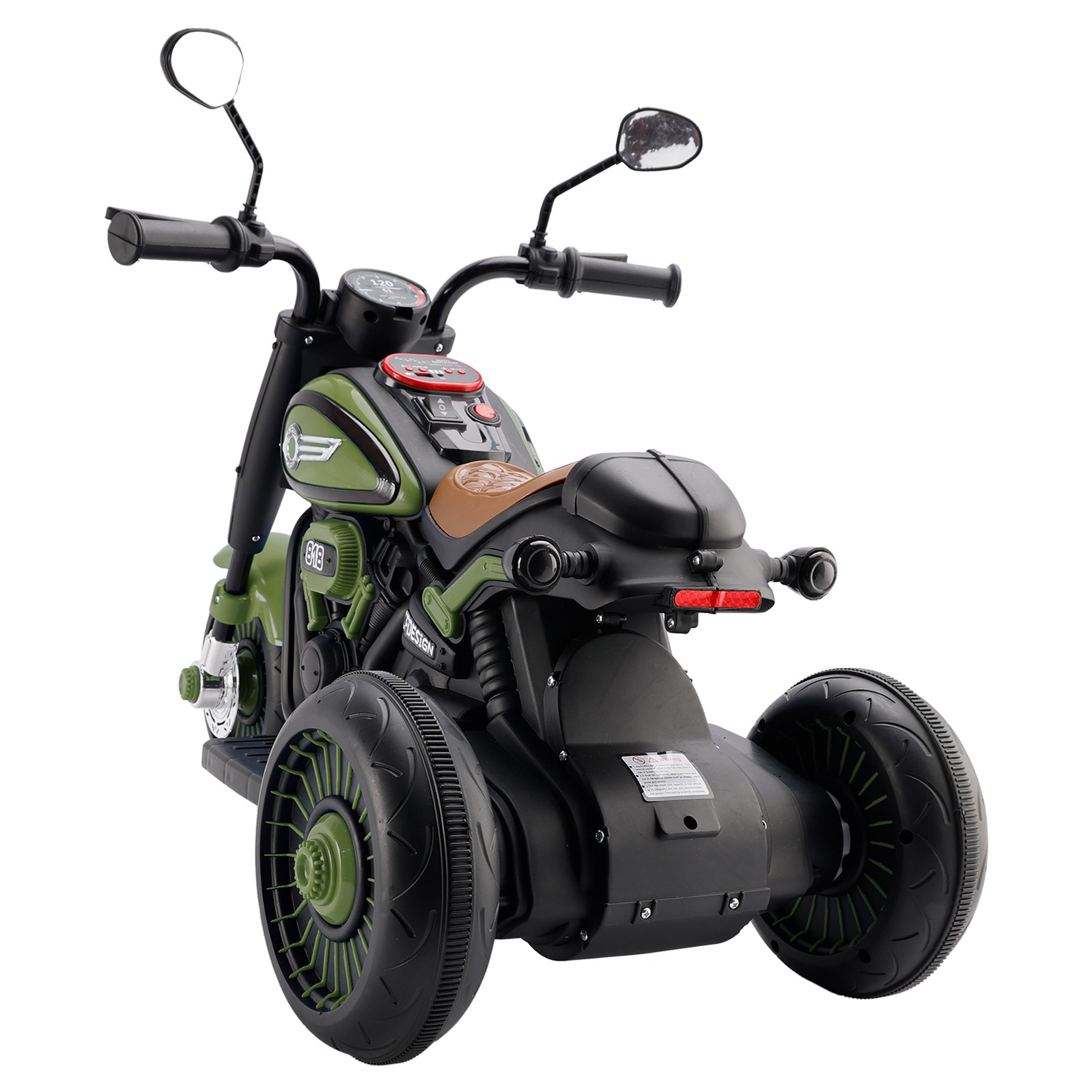 3Wheel 6V Kid Ride On Motorcycle Electric Toy With Colorful Light And Music