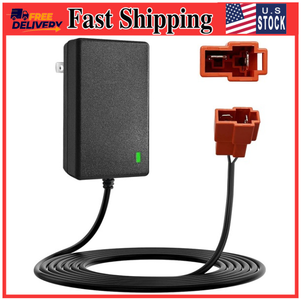24V Battery Charger Compatible with Ride on Toys for Kids, 24Volt (28.8V) Batter