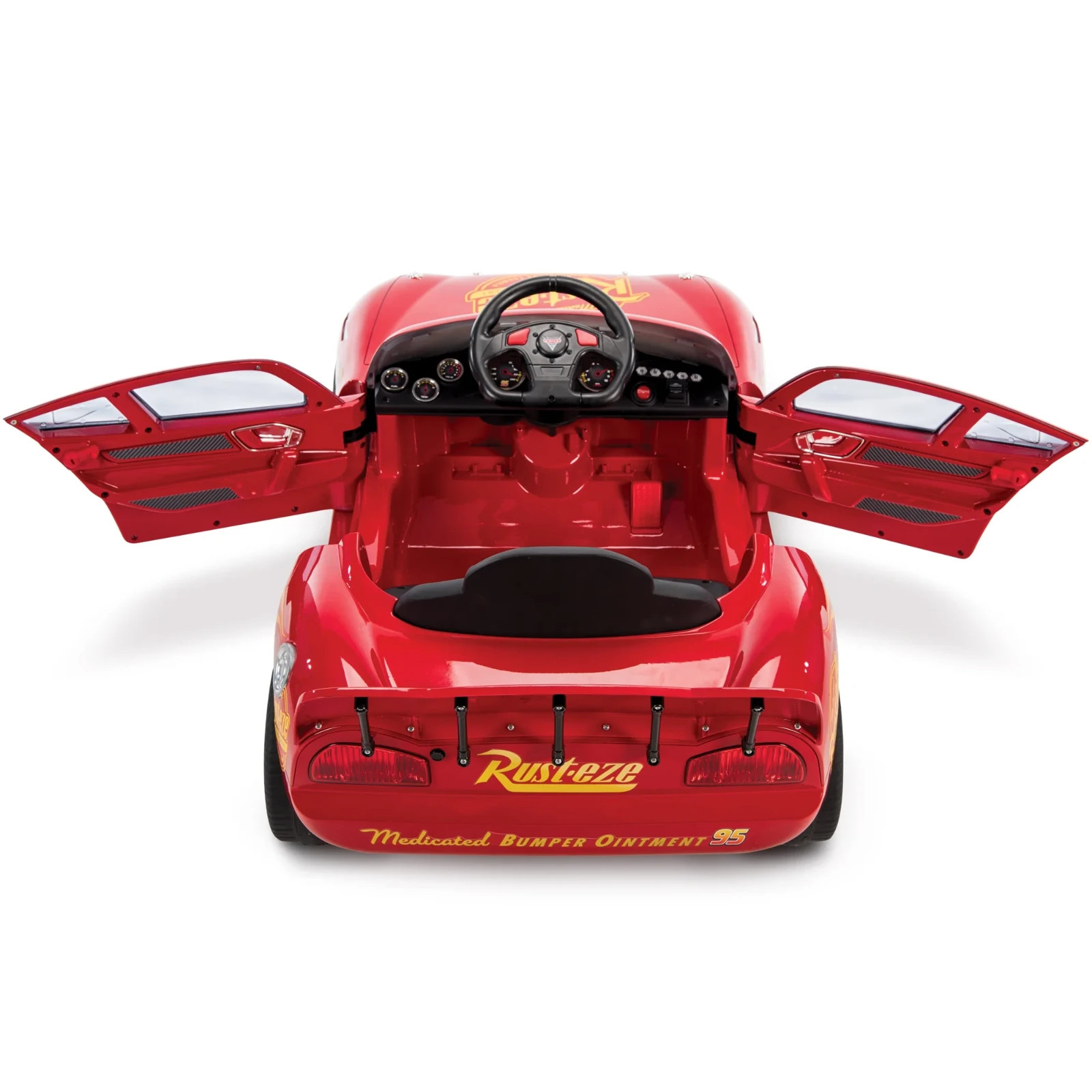Huffy 6V Disney Pixar Lightning McQueen Ride-On Toy Kids Ages 3-7 Red