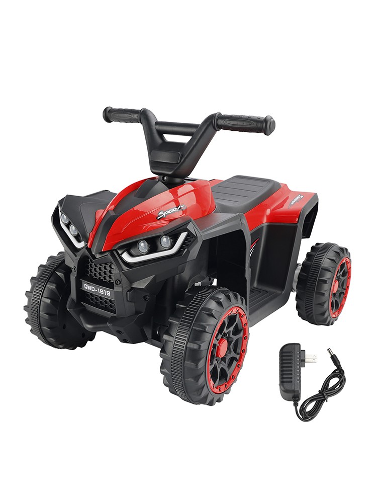 12V Ride On Atv Car For Kids Electric Toy Off-Road 4 Wheeler Quad Children Car