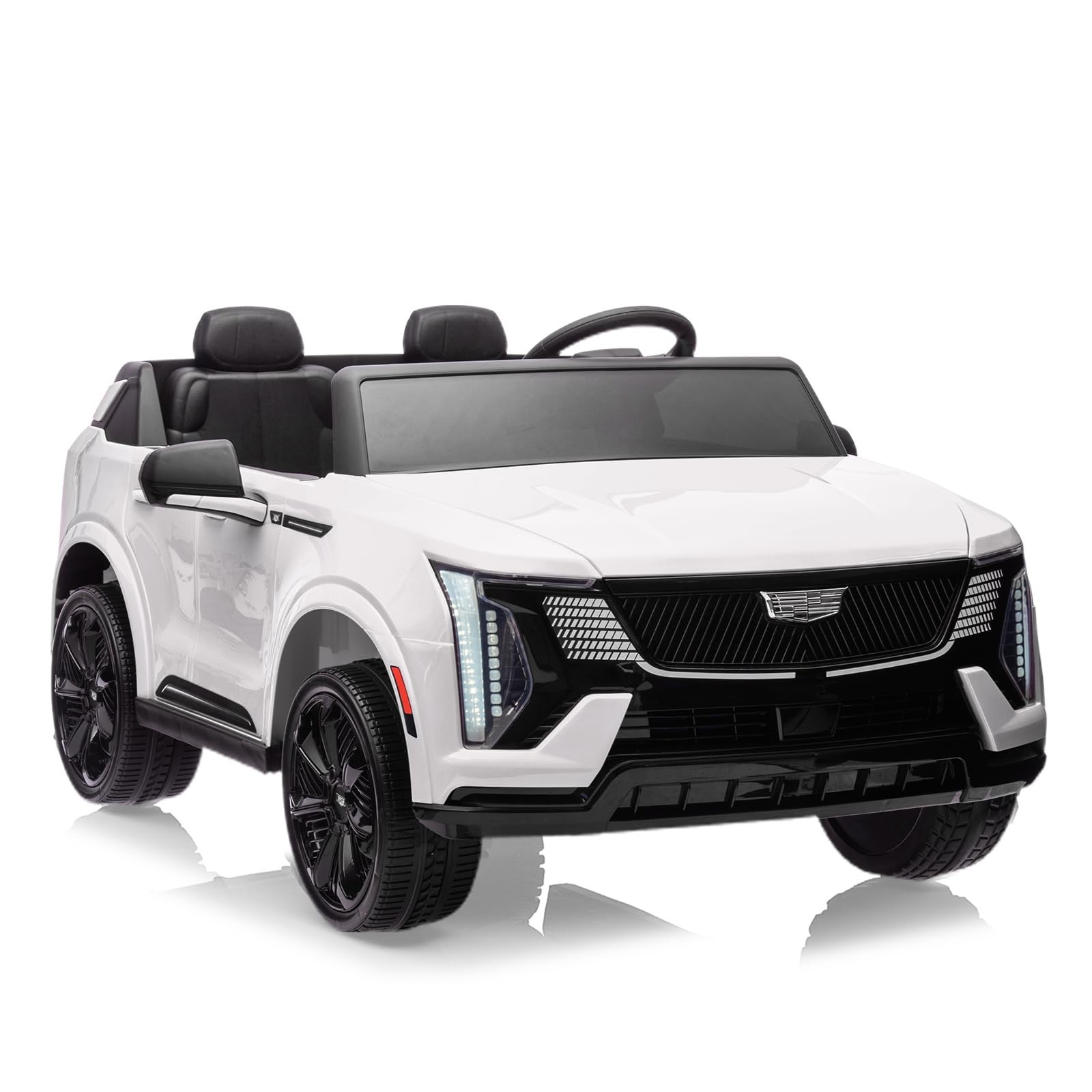 2 Seaters Ride On Car Licensed Cadillac w/ Remote Control Boy Girl Birthday Gift