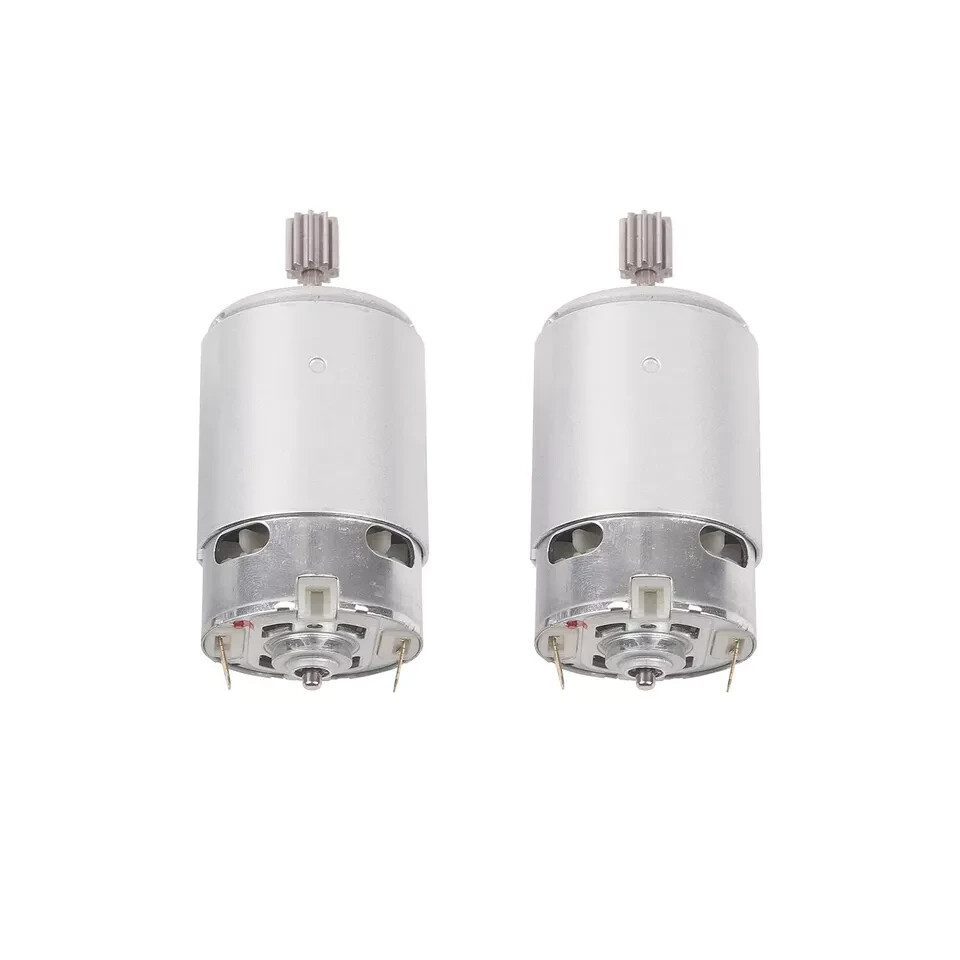 2 Pcs 550 24V 40000RPM Electric Motor for Kids Ride On Car, RS550 24 Volt New