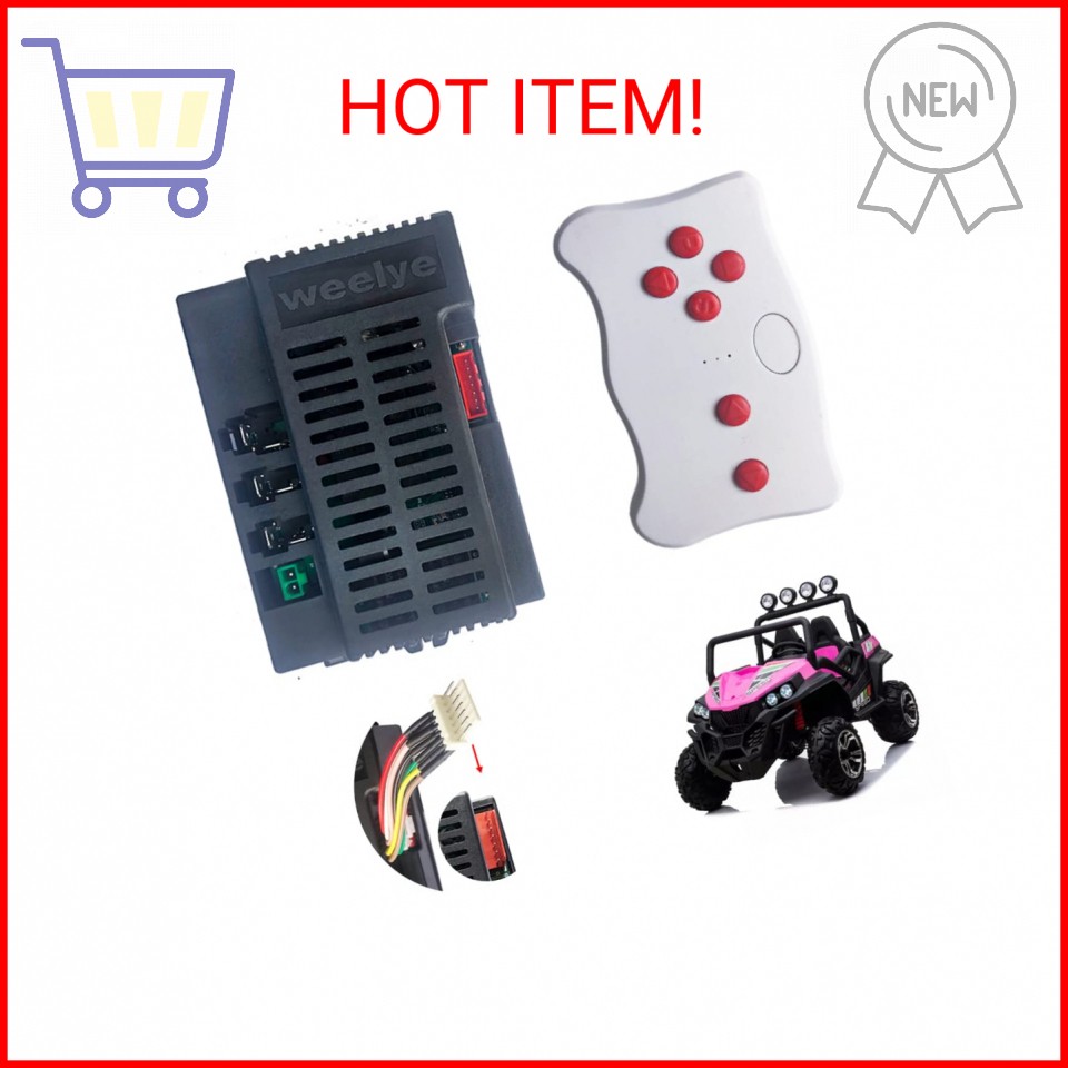 WEELYE RX30 24Volt Kids Ride on Electric Toy Car 2.4G Bluetooth Remote Control R