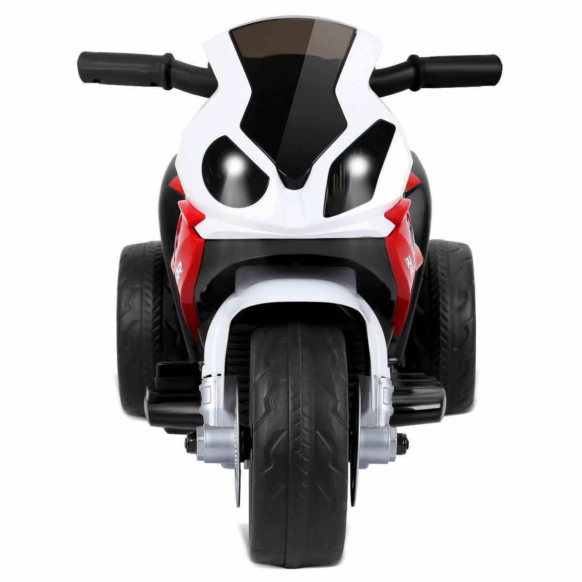 Kids Ride On Motorcycle BMW Licensed 6V Electric 3 Wheels Bicycle w/ Music Red