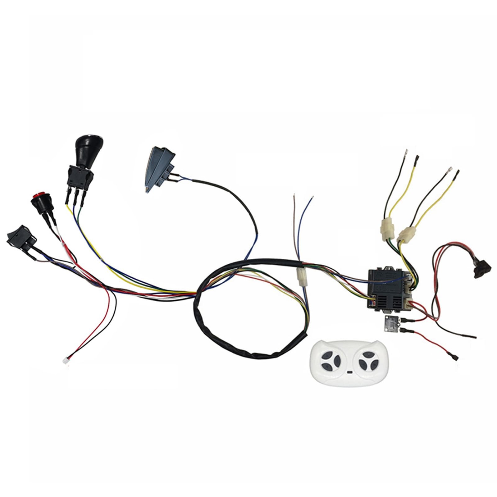 12 Volt Car Power Wheel DIY Modified Harness High Power -Made Wires and Switc…