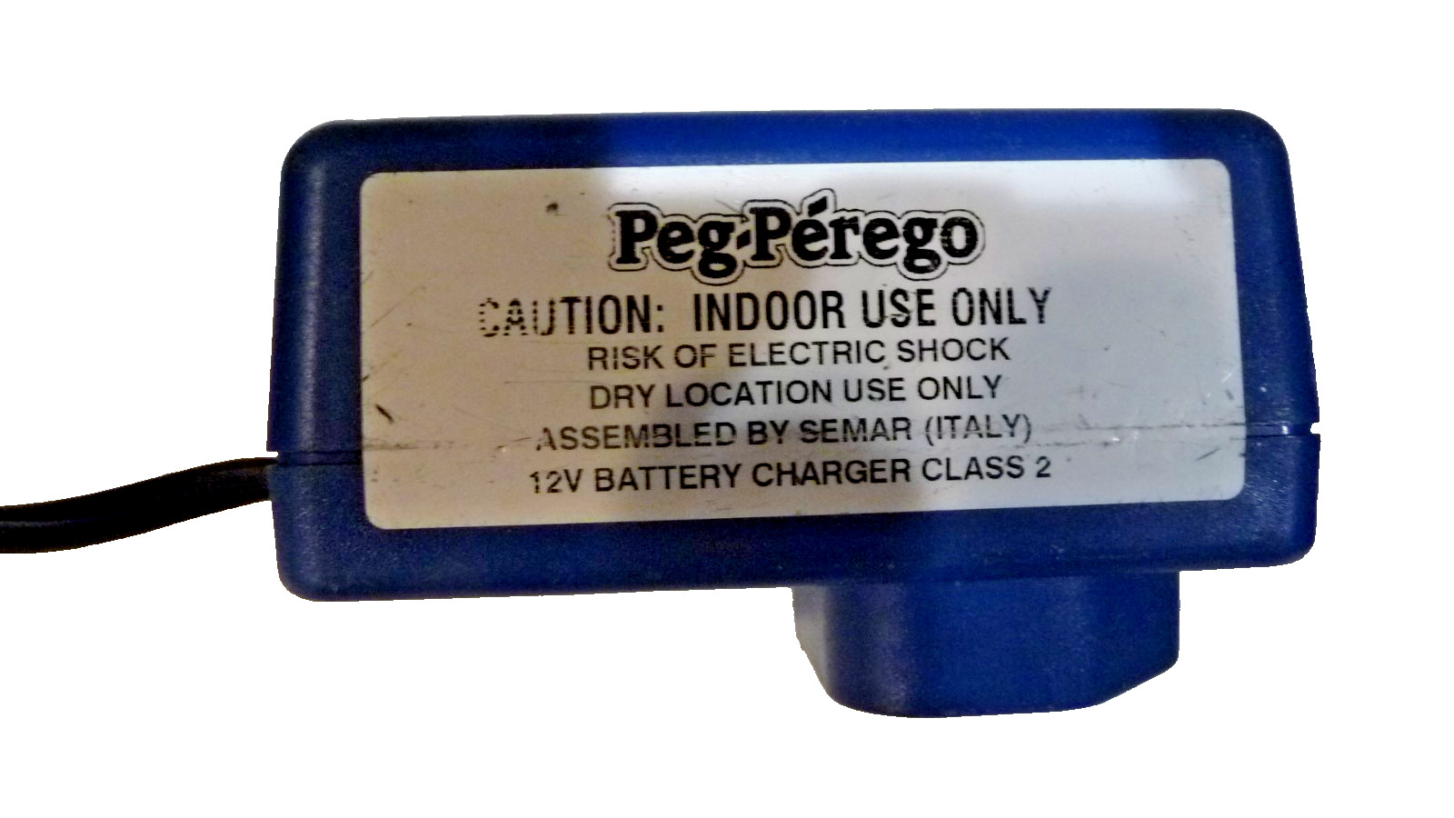 Peg Perego 12v Green Battery Charger Model 25200001