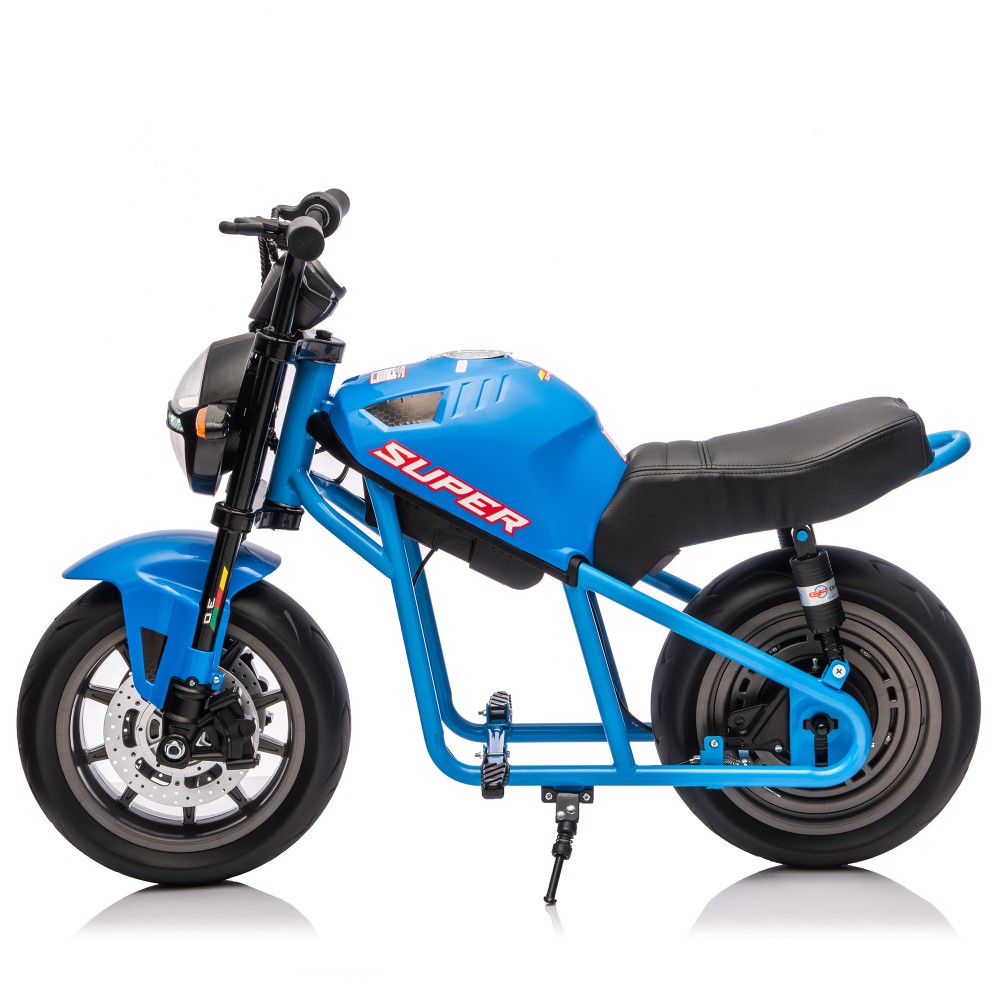24V300W Kids XL Electric Toy Muscle Motorcycle 11.18MPH Dual Suspension