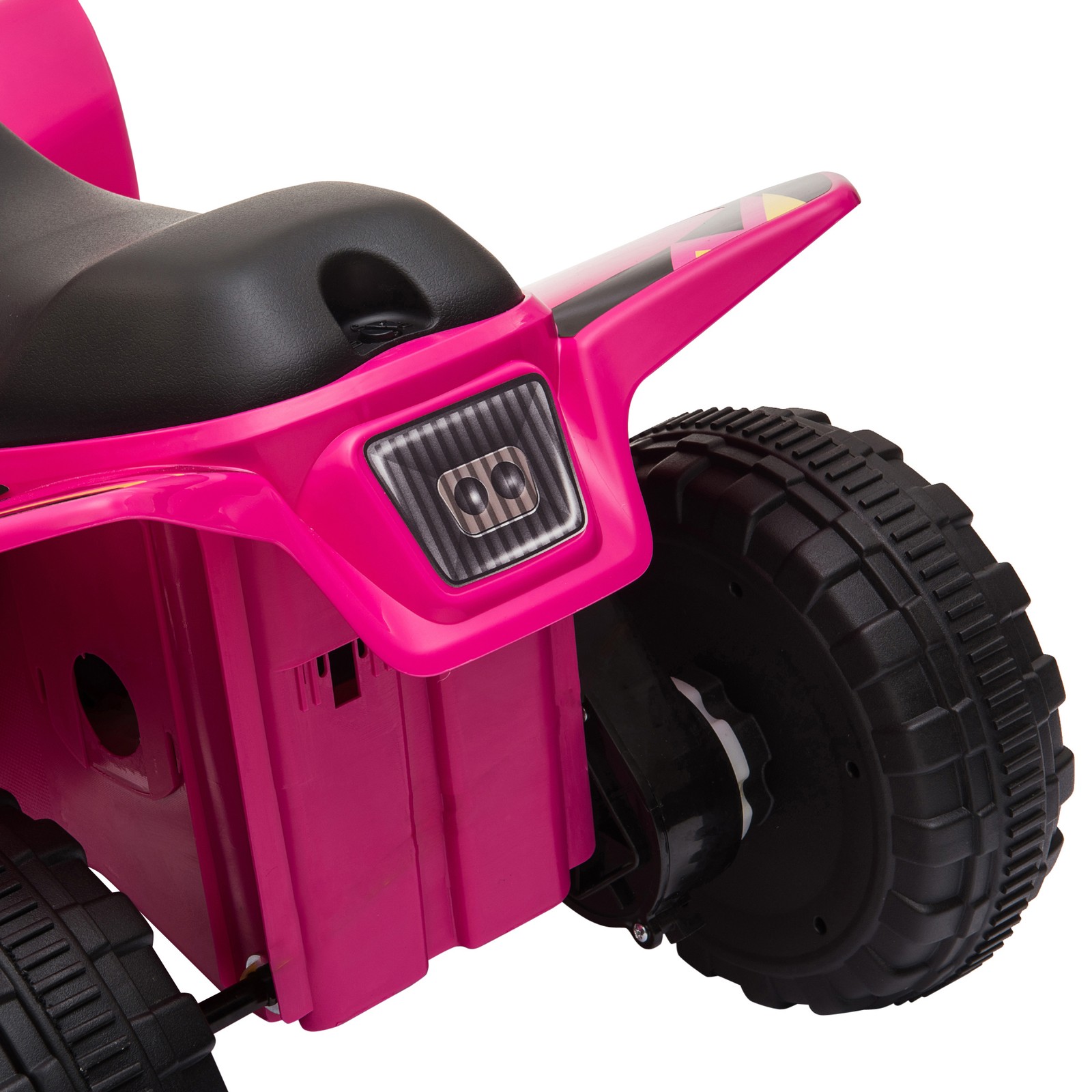 6V Kids Electric Ride on Car ATV Toy Forward Reverse for 18-36 Months Old Pink