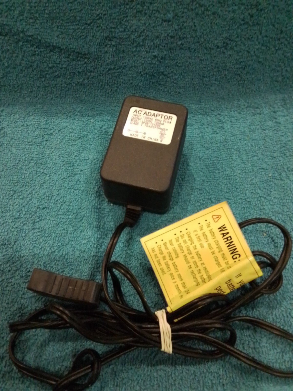 Power Wheels Battery Charger 12vdc 1200mA Sp48-121200, Power Wheels – Deal