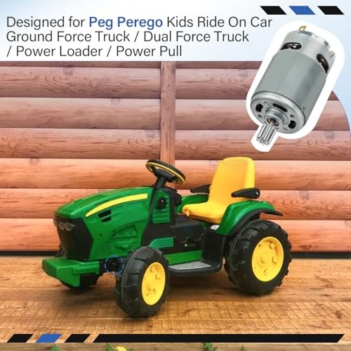 12 Volt Motor for Peg Perego Kids Ride On Car, 12V Gearbox Motor Drive Engine
