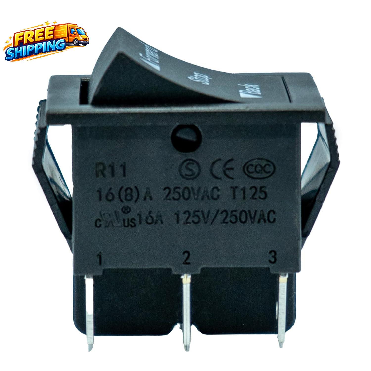 2 Pcs Universal 6V 12V 24V Forward Reverse Switch Compatible with Power Wheels