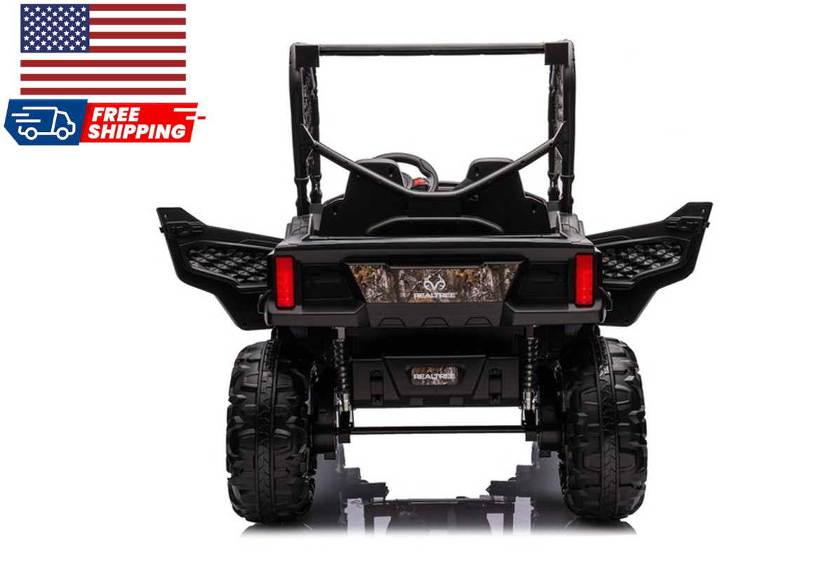 Realtree-XD 24V UTV Battery-Operated Ride-On with Remote Control Kids Ages 3 US