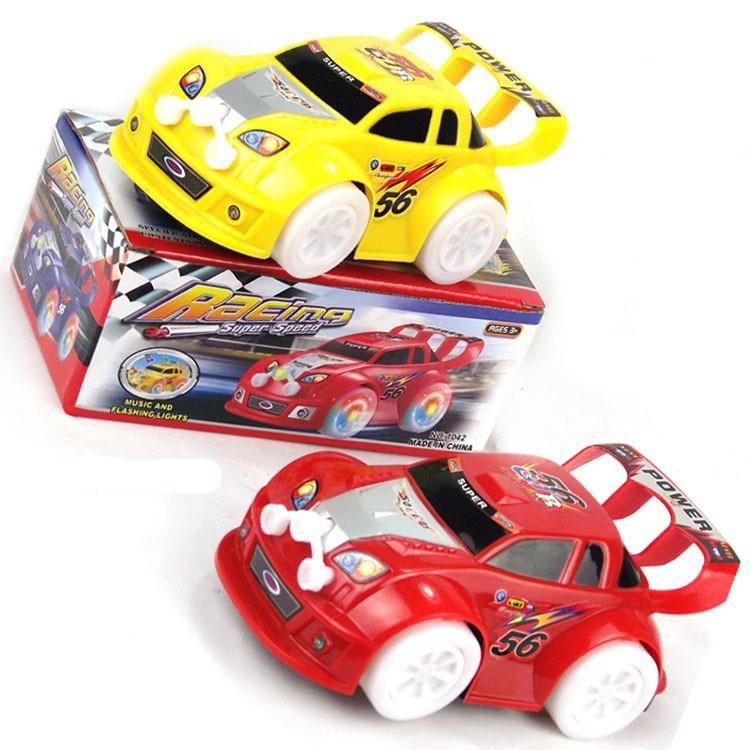 Kids Electric Rotating Toy Car with Lights & Music – Fun Gift for Boys & Girls