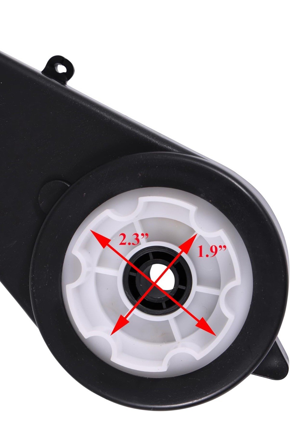 2 Pcs Kids Ride on Car Gearbox 550 12V Motor 30000RPM, Electric Motor Gearbox Mo