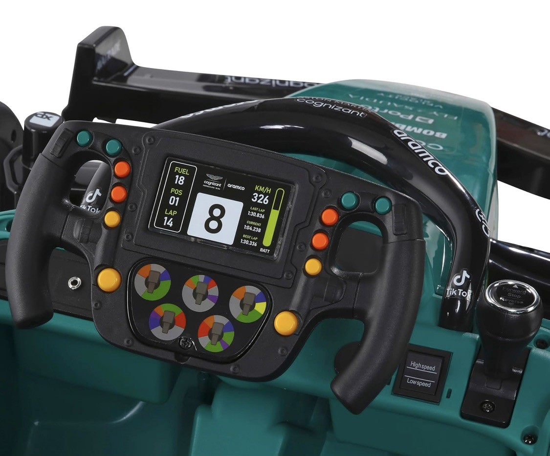 Electrical Car F1 Formula Race car Aston Martin Battery Powered Kids Ride-On