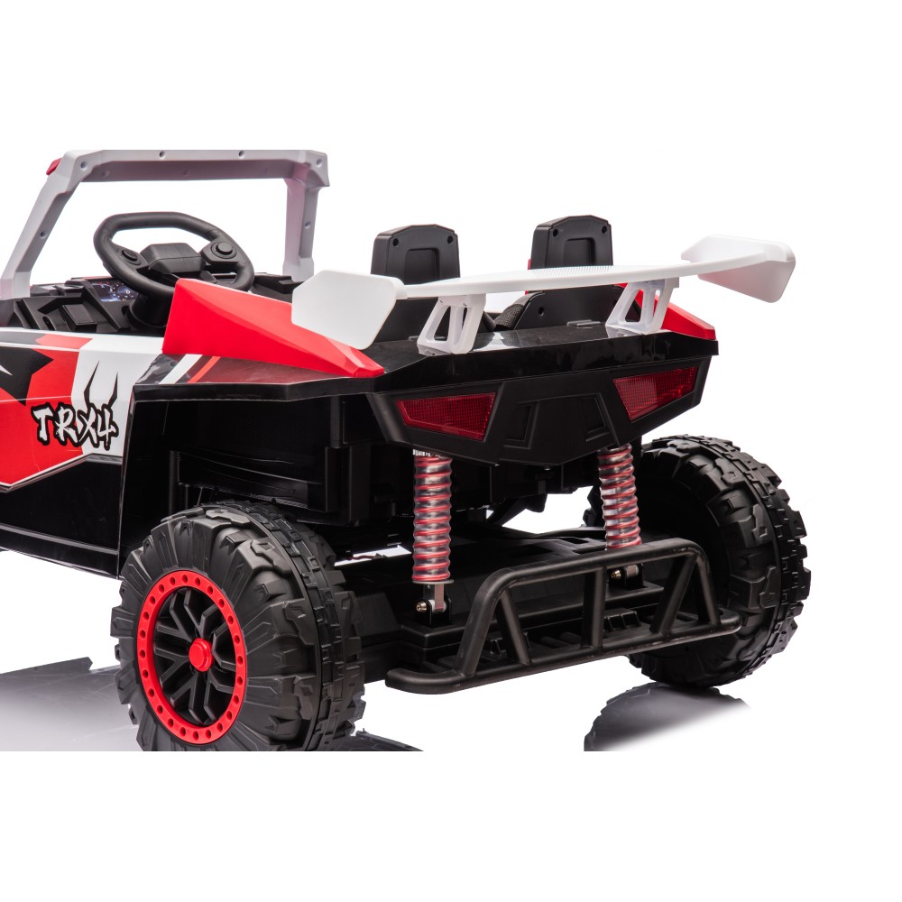 24V 2 Seater Kids Ride-On Car, 4×4 Off-Road UTV Toy w/ Remote Control