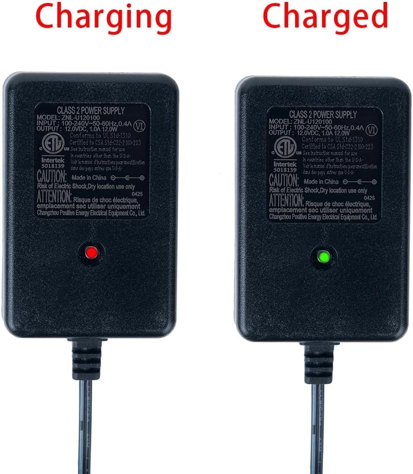 12V Charger for Kids Ride-On Cars – Efficient Power Adapter with Indicator Light