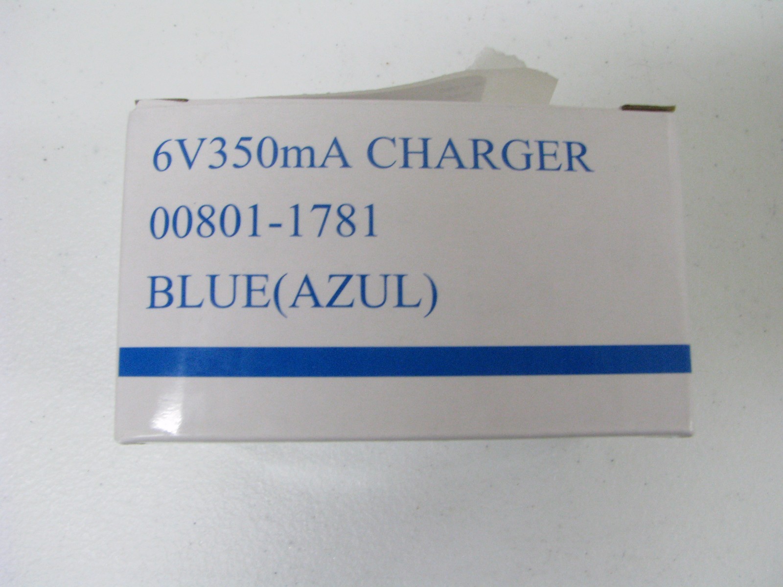 Power Wheels Fisher Price Mattel Blue 6 Volt Charger (00801-1781)
