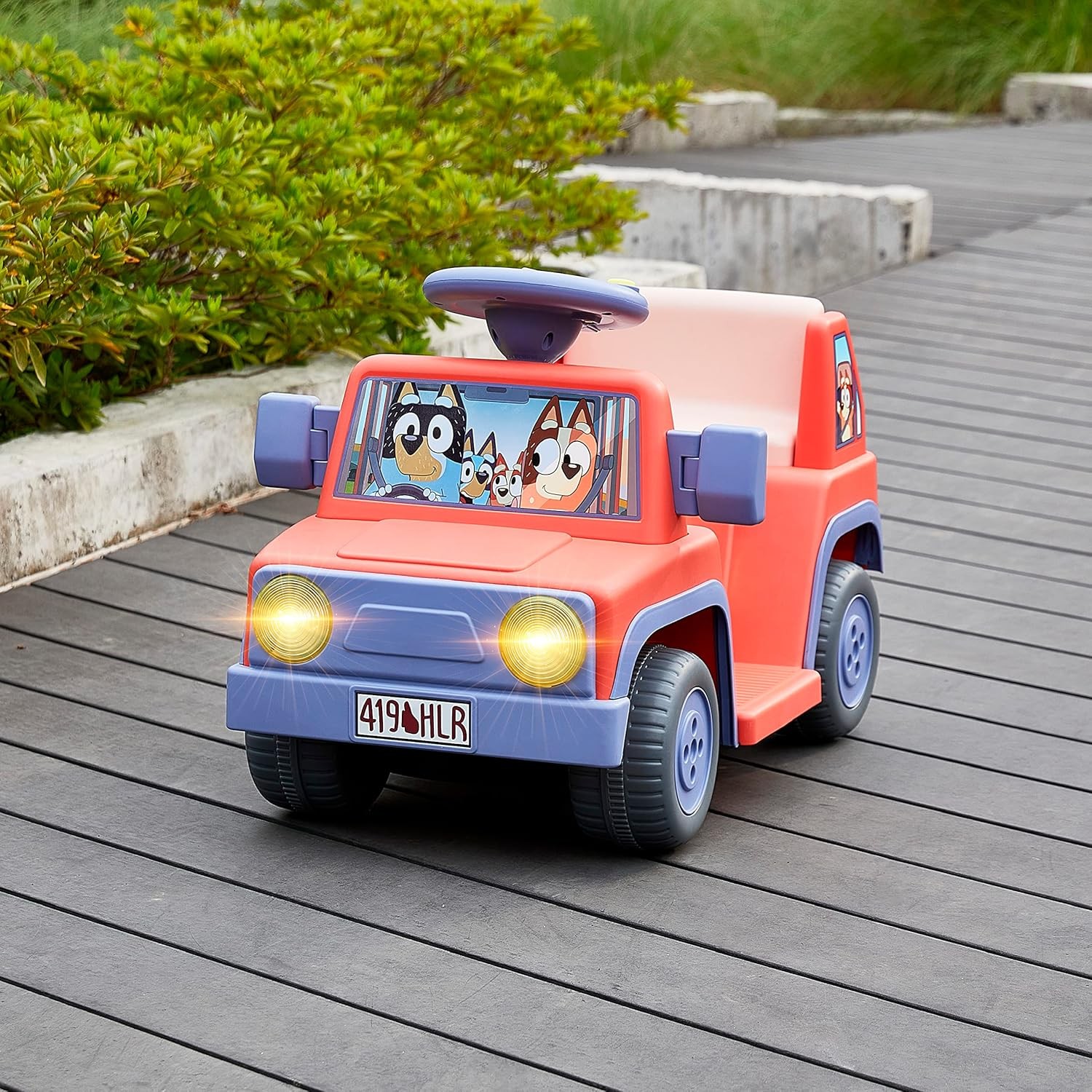 6V Electric Ride-On Car for Kids with Sounds & Music – Rechargeable Fun!