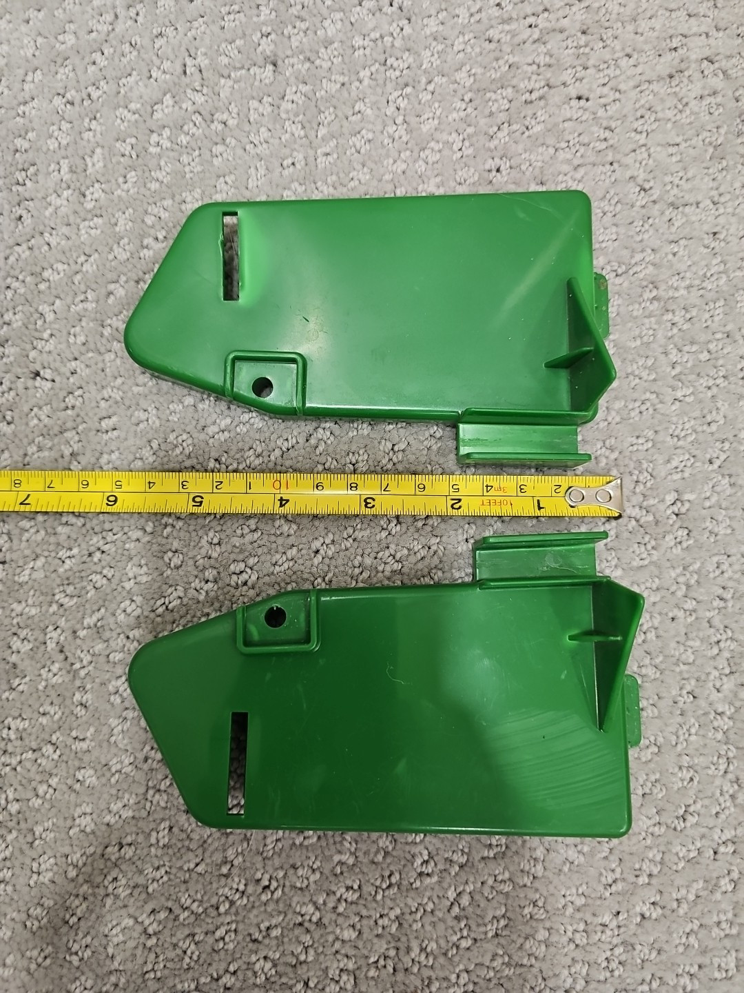 2 Peg Perego John Deere Tractor Plastic Body Panels Bracket Insert Kids Children