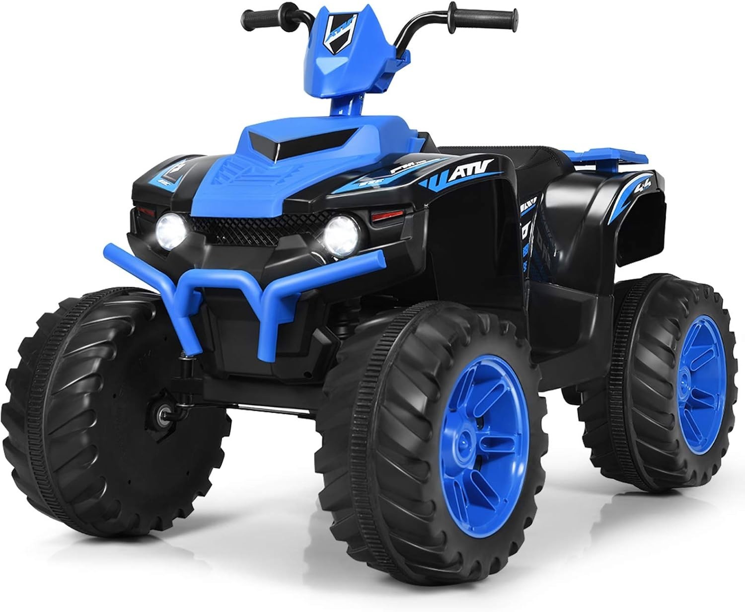 Rechargeable 12V Electric Kids ATV with Maximum Weight Capacity of 77 Pounds